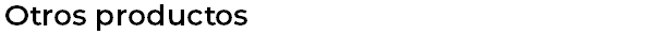 Otros productos